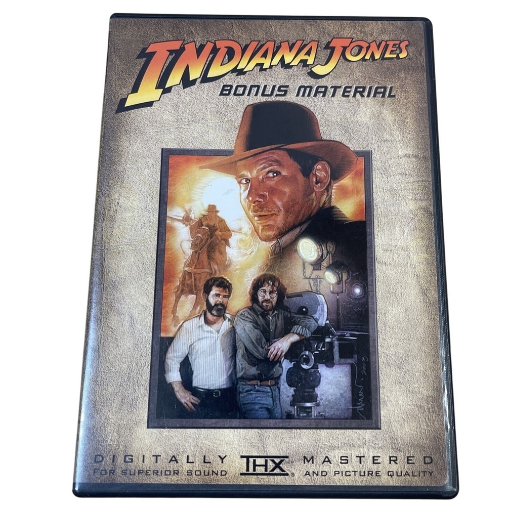 Indiana‎ Jones Bonus Material DVD 2003 Lucasfilm THX Digital Mastered